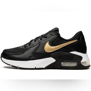 Nike Air Max Excee - Black / Metallic Gold women’s 7
